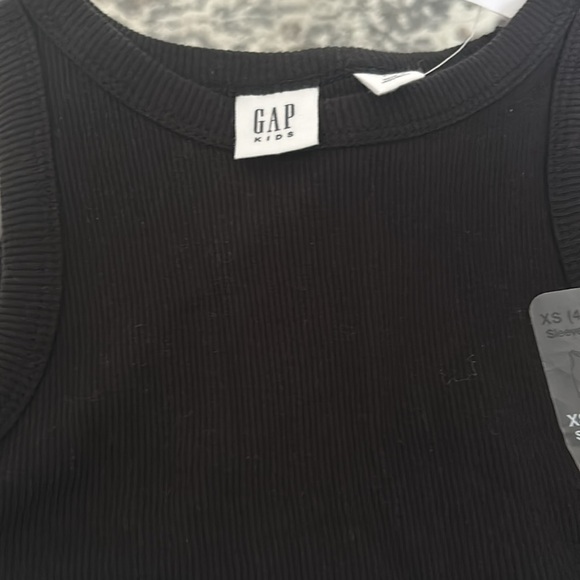 The gap basics black girls ribbed tank shirt. 3 for $35 ⭐️ - Picture 2 of 2